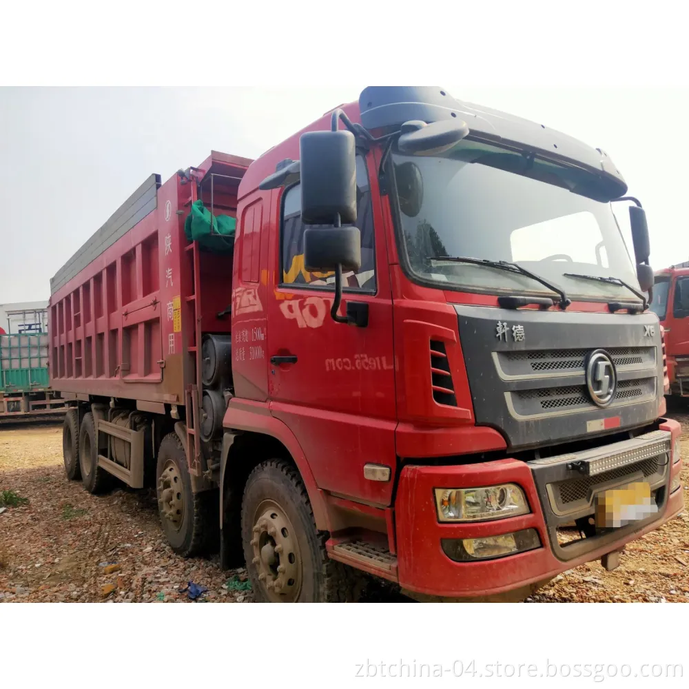 Used Shacman X6 Cargo Tipper Truck 8X4 Prime Mover Dump Truck for Hot Sales